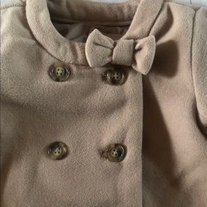 Double breasted with bow peacoat from Gap